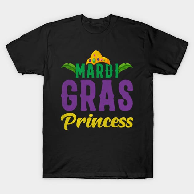 Mardi Gras Princess - Funny Mardi Gras Carnival Nola Women T-Shirt by Pizzan